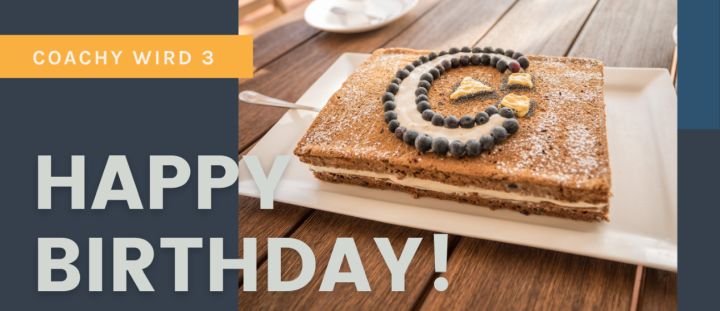 Coachy Geburtstagsaktion Rabatt